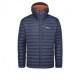 Rab Giacca Trekking Piuma Microlight Alpine Blu Arancio Uomo