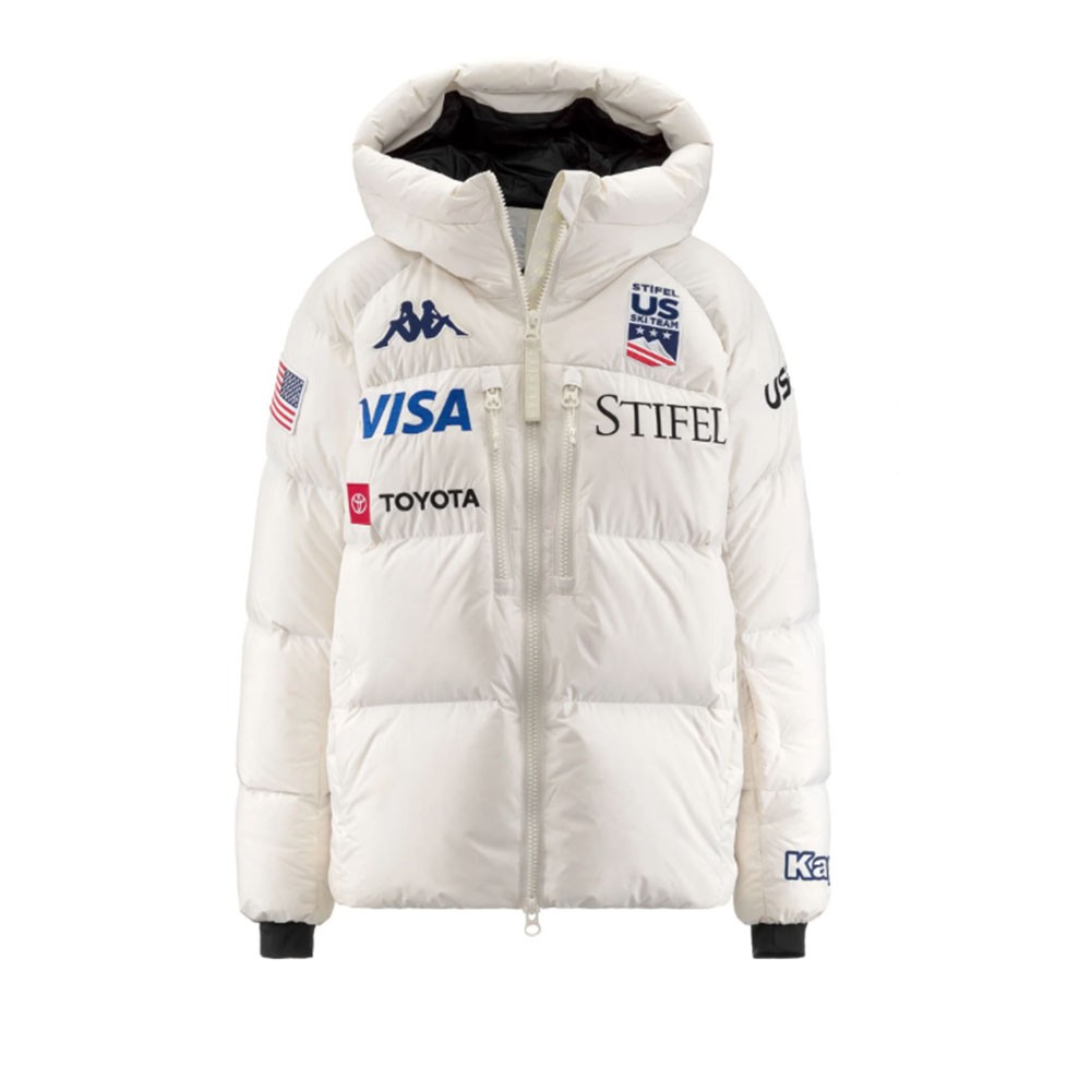 Kappa Piumino Sci 6CENTO 668C Usa Bianco Donna Acquista online su Sportland