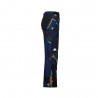 Kappa Pantaloni Sci 8CENTO 864G Fantasia Blu Uomo