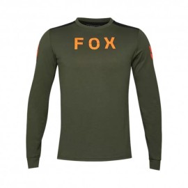 Fox Maglia Mtb Ranger Dr Ls Aviation Drk Sge Uomo