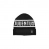 Imma Berretto Calcio Juve Jacquard Nero Bianco