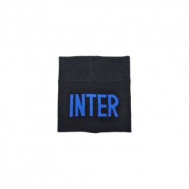 Imma Scaldacollo Inter Jacquard Nero Azzurro