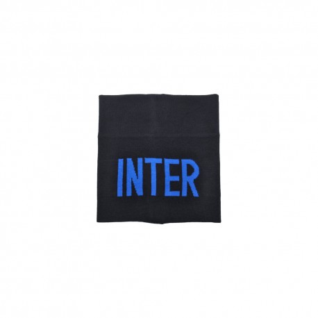 Imma Scaldacollo Inter Jacquard Nero Azzurro