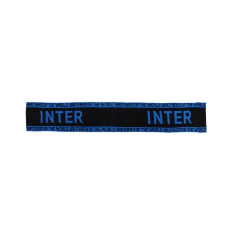 Imma Sciarpa Calcio Inter Jacq Nero Azzurro