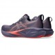 Asics Novablast 5 Grigioish Purple Coral Reef - Scarpe Running Uomo