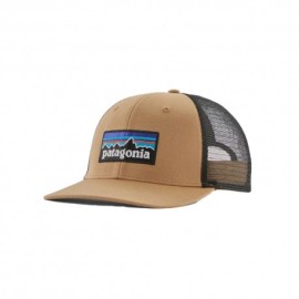 Patagonia Cappello Trekking P-6 Logo Trucker Grayling Brown