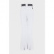 Ea7 Pantaloni Sci Cintura Bianco Donna