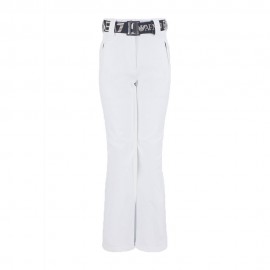 Ea7 Pantaloni Sci Cintura Bianco Donna