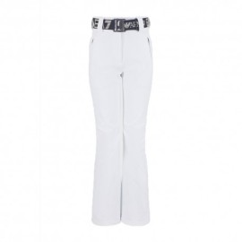 Ea7 Pantaloni Sci Cintura Bianco Donna