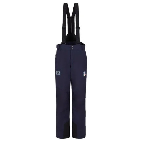 Ea7 Pantaloni Sci Fisi Blu Donna