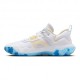 Nike Giannis Immortality 3 Bianco Blu Giallo - Scarpe Basket Uomo