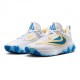 Nike Giannis Immortality 3 Bianco Blu Giallo - Scarpe Basket Uomo