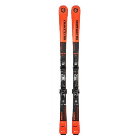 Blizzard Wcr + Attacchi Tlt10 Demo Anthracite Arancio - Sci Uomo