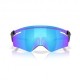 Oakley Qtnm Kato Transparent Stonewash Lente Prizm Sapphire - Occhiali Da Sole