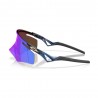 Oakley Qtnm Kato Transparent Stonewash Lente Prizm Sapphire - Occhiali Da Sole