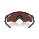 Oakley Qtnm Kato Transparent Stonewash Lente Prizm Sapphire - Occhiali Da Sole