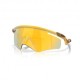 Oakley Qtnm Kato Transparent Light Curry Lente Prizm 24K - Occhiali Da Sole