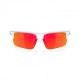 Oakley Bisphaera Polished White Lente Prizm Ruby - Occhiali Da Sole