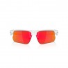 Oakley Bisphaera Polished White Lente Prizm Ruby - Occhiali Da Sole