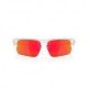 Oakley Bisphaera Polished White Lente Prizm Ruby - Occhiali Da Sole