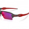 Oakley Flak 2.0 Xl Matte Grey Smoke Lente Prizm Road - Occhiali Da Sole