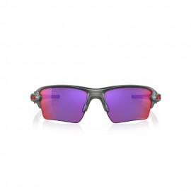 Oakley Flak 2.0 Xl Matte Grey Smoke Lente Prizm Road - Occhiali Da Sole