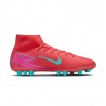 Nike Superfly 10 Academy Ag Fucsia Azzurro - Scarpe Da Calcio Uomo