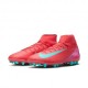 Nike Superfly 10 Academy Ag Fucsia Azzurro - Scarpe Da Calcio Uomo