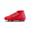 Nike Superfly 10 Club Fg Mg Fucsia Azzurro - Scarpe Da Calcio Bambino