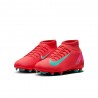 Nike Superfly 10 Club Fg Mg Fucsia Azzurro - Scarpe Da Calcio Bambino