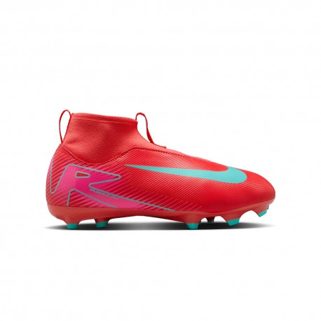 Nike Superfly 10 Academy Fg Mg Fucsia Azzurro - Scarpe Da Calcio Bambino