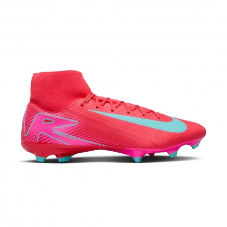 Nike Superfly 10 Academy Fg Mg Fucsia Azzurro - Scarpe Da Calcio Uomo