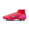 Nike Superfly 10 Academy Fg Mg Fucsia Azzurro - Scarpe Da Calcio Uomo