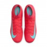 Nike Superfly 10 Academy Fg Mg Fucsia Azzurro - Scarpe Da Calcio Uomo