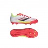 Adidas F50 League Fg Mg Bianco Rosso - Scarpe Da Calcio Bambino