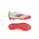 Adidas F50 League Ll Fg Mg Bianco Rosso - Scarpe Da Calcio Bambino