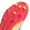 Adidas F50 League Ll Fg Mg Bianco Rosso - Scarpe Da Calcio Bambino