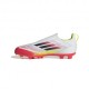 Adidas F50 League Ll Fg Mg Bianco Rosso - Scarpe Da Calcio Bambino