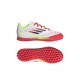 Adidas F50 Club Tf Bianco Rosso - Scarpe Da Calcio Bambino