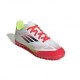 Adidas F50 Club Tf Bianco Rosso - Scarpe Da Calcio Bambino