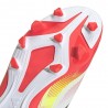 Adidas F50 Club Fg Mg Bianco Rosso - Scarpe Da Calcio Bambino