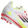 Adidas F50 Club Fg Mg Bianco Rosso - Scarpe Da Calcio Bambino