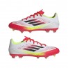 Adidas F50 League Fg Mg Bianco Nero - Scarpe Da Calcio Uomo