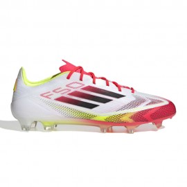 Adidas F50 Elite Fg Bianco Nero - Scarpe Da Calcio Uomo