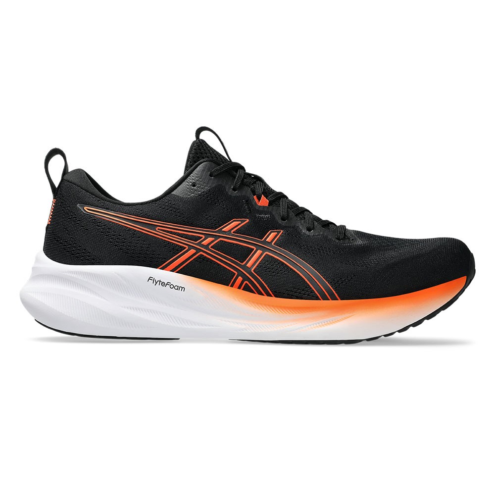 Image of Asics Pulse 16 Nero Nova Arancio - Scarpe Running Uomo EUR 44,5 / US 10,5068