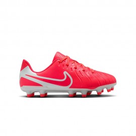 Nike Legend 10 Club Fg Mg Lava Bianco - Scarpe Da Calcio Bambino