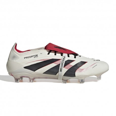 ADIDAS Predator Elite Ft Fg Bianco Nero - Scarpe Da Calcio Uomo