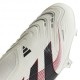 ADIDAS Predator Elite Ll Fg Bianco Nero - Scarpe Da Calcio Uomo