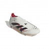 ADIDAS Predator Elite Ll Fg Bianco Nero - Scarpe Da Calcio Uomo