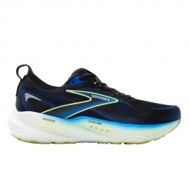 Brooks Glycerin 22 Nero Cobalt Neo Giallo - Scarpe Running Uomo